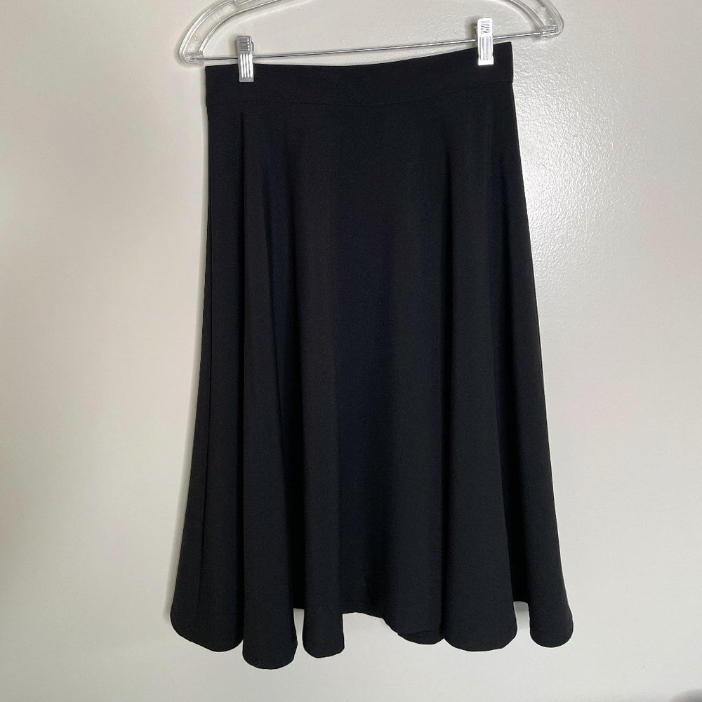 Black A-Line Skirt By ModCloth, Size L